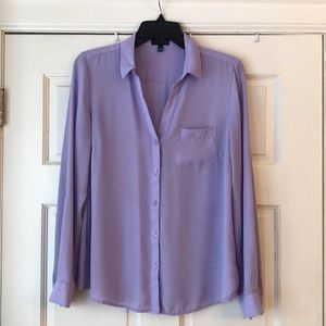 Lavender Blouse (The Limited)